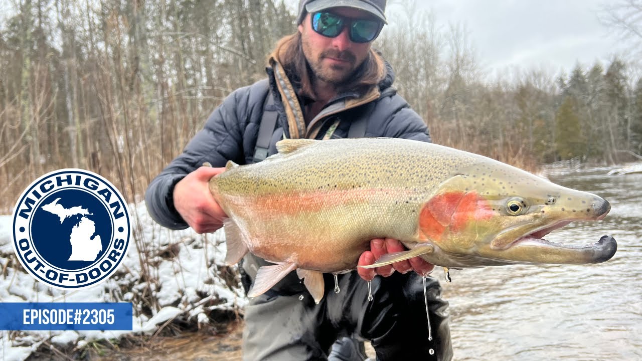 Steelhead Fishing, Perch Fishing, Bragging Board; Michigan Out of Doors TV #2305