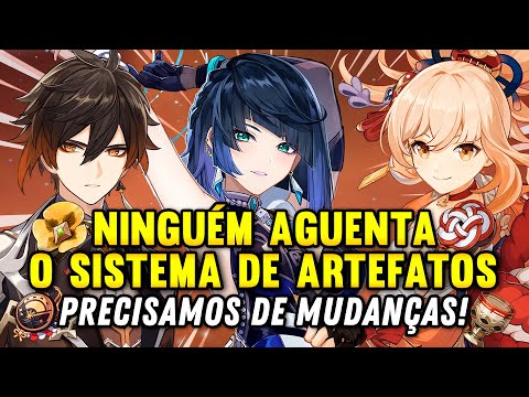 FARMAR ARTEFATOS É SIMPLESMENTE HORRÍVEL! - GENSHIN IMPACT 