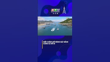 Điều chỉnh mở rộng mặt bằng Cảng cá Đề Gi #Shorts