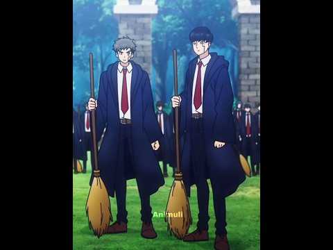 КОД 47549 | Устроили соревнование на метле | #аниме #анимемомент