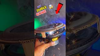 Diy Double cone speaker 🤯😎 #experiment #speaker #shortvideo