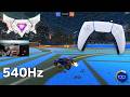 PS5 Controller ASMR 😴 Rocket League Ranked 🏆 Satisfying 360 FPS 4K