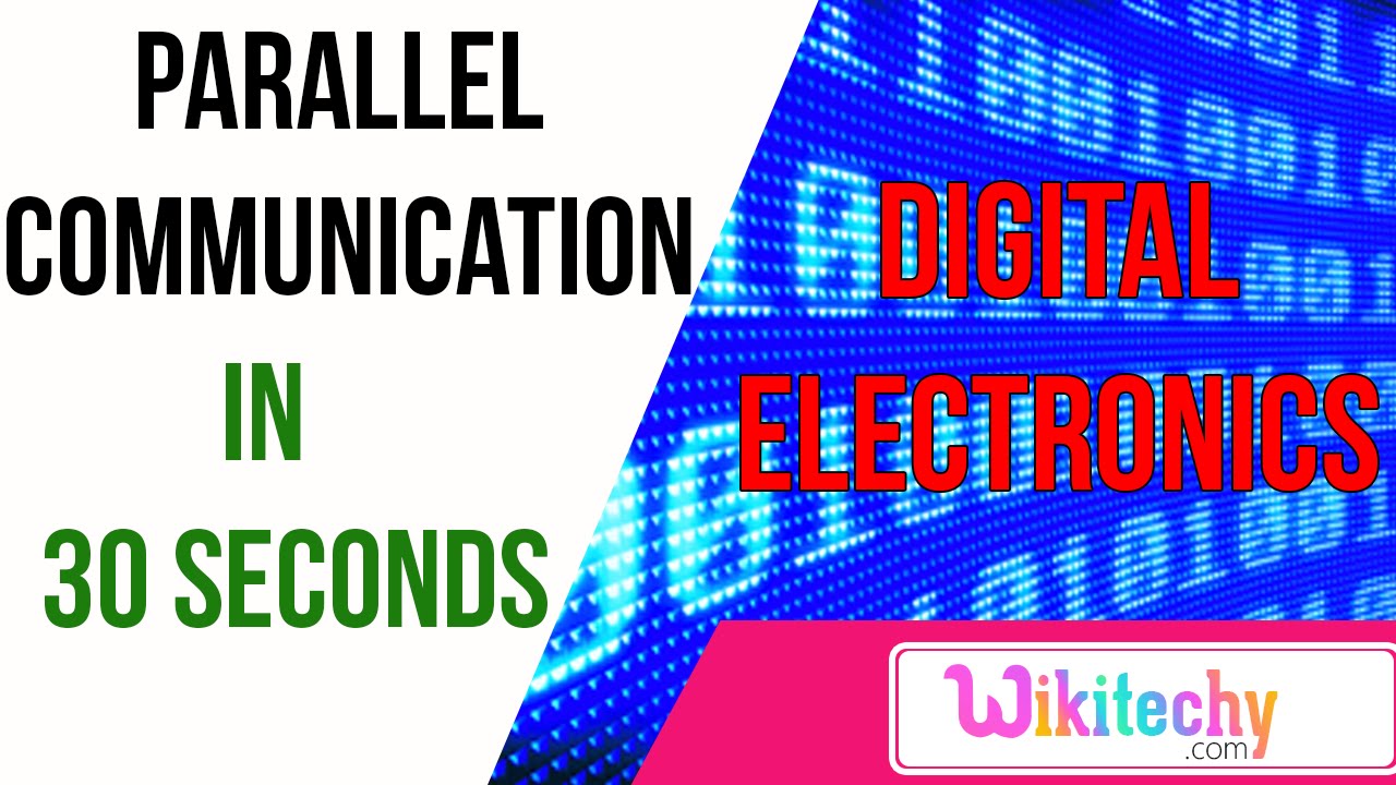 Parallel communication digital electronics interview questions