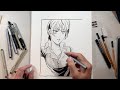 How to Draw Akane from Psycho-Pass Easy Step by Step