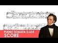 SCHUBERT Piano Sonata No. 11 in F minor (D.625) Score