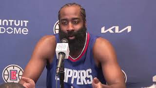 I'm not a system player, I'm a system - James Harden at Clippers introductory press conference