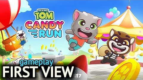Talking Tom Candy Run Gameplay First View