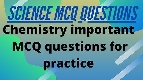 SSLC chemistry important MCQ questions for practice 💯 Success Gurented SSLC 2021 exam Karnataka