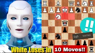 A Secret Chess TRAP Missed by 9.3 Million People To Checkmate White In 10 Moves | Chess Opening | AI