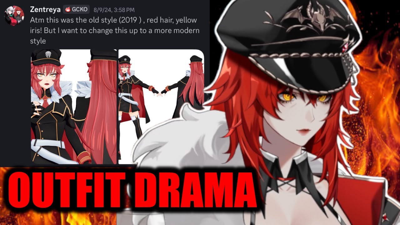 Senteya VTuber Zentreya Attacked Over Outfit Change - YouTube