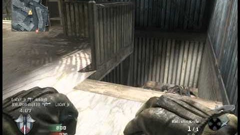 Black Ops: Knife and Tomahawk Only - 3 in a row, then super long range skewer (TDM on Firing Range)