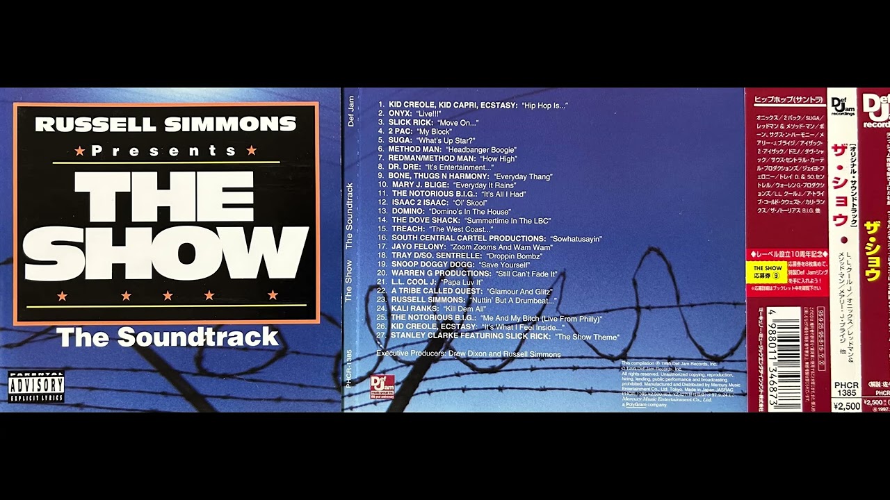 Warren G Productions (20. STILL CAN'T FADE - 1995 : THE SHOW SOUNDTRACK - JAPAN CD)(Def Jam Records)