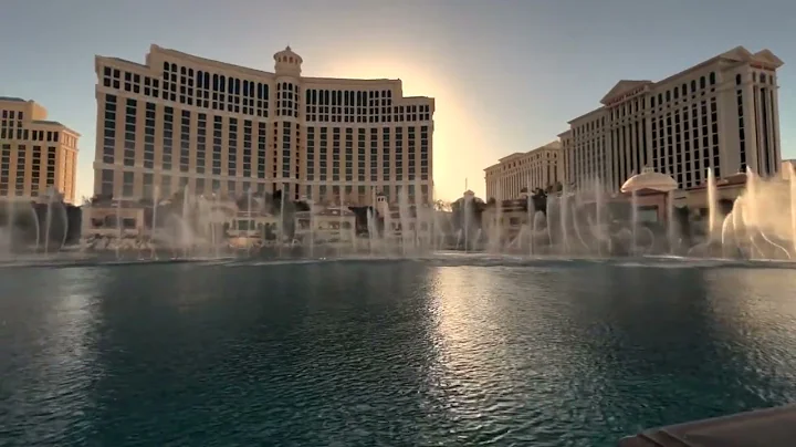 Bellagio fountain show May 21, 2022