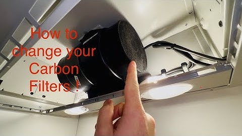 How to Change Carbon Filters on your Kitchen Extractor Hood (Smeg KSET61E2 / Kitfc6191)