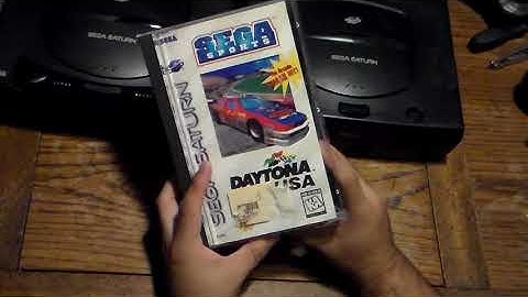 Sega Saturn Model 1 VS Model 2 comparison