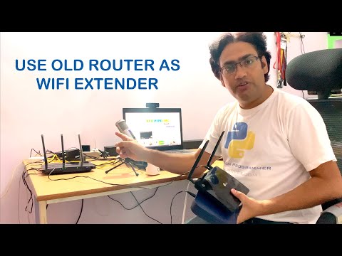 Use old router as WIFI extender