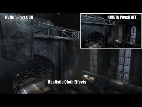 NVIDIA PhysX Technology - Enabled vs. Disabled