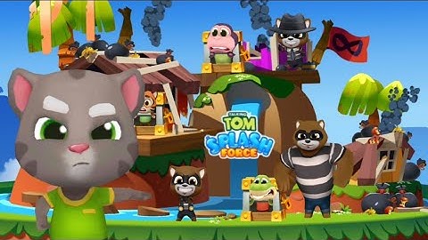 Talking Tom Splash Force Gameplay Walkthrough Part 1