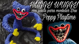 HUGGY WUGGY DE POPPY PLAYTIME FÁCIL CON MASA DE MODELAR Das // Susy & Diy Crafts