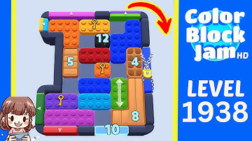Color Block Jam Level 1032 (1938) Solution Walkthrough
