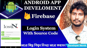 Firebase registation and log in system_Android Bangla