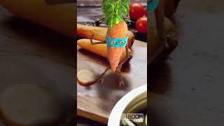 Baby Carrot Dance, she doesn't understand the Danger