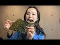 23歳、バカデカ韓国海苔を頬張るASMR