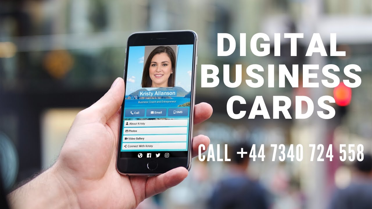 digital business cards - YouTube