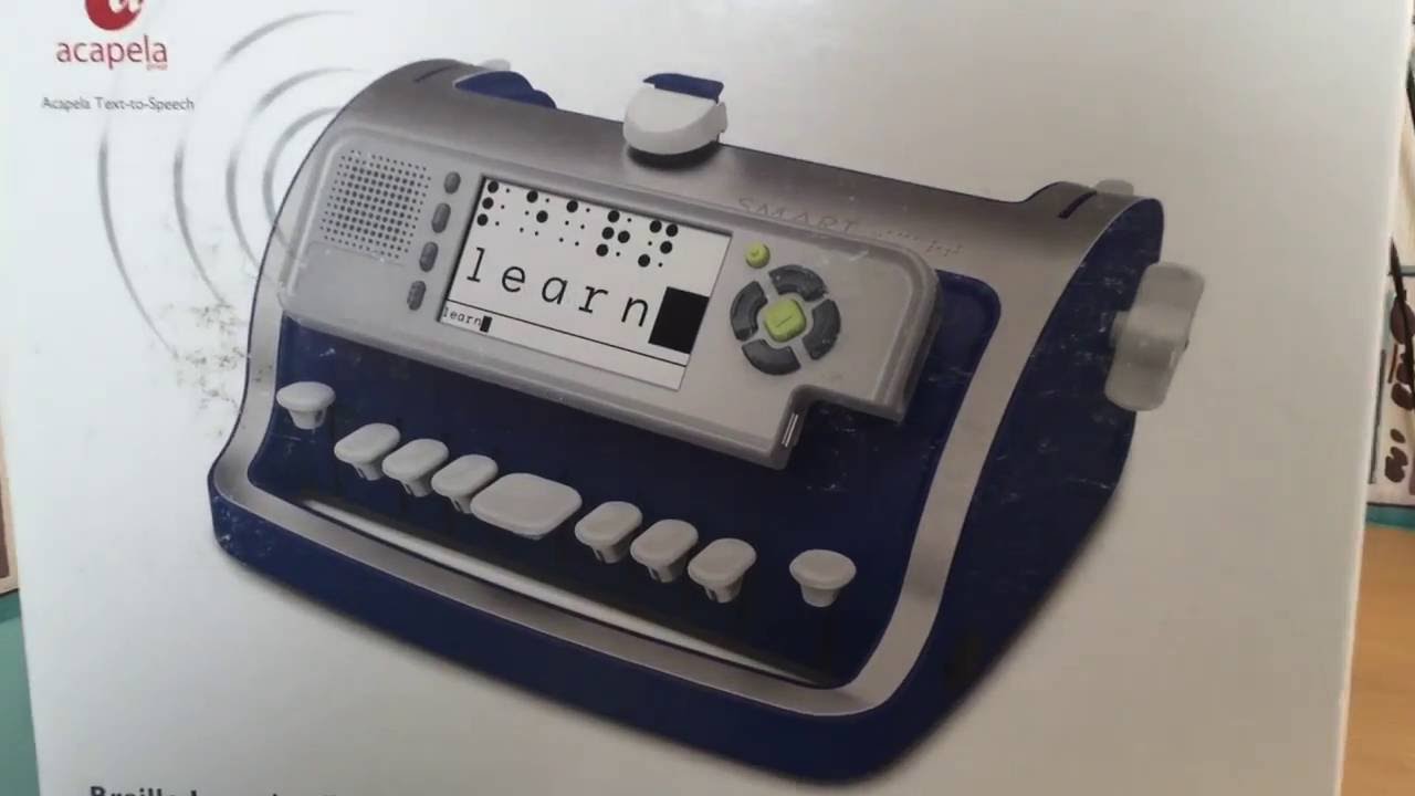 Machine à écrire le braille électronique SMART Brailler