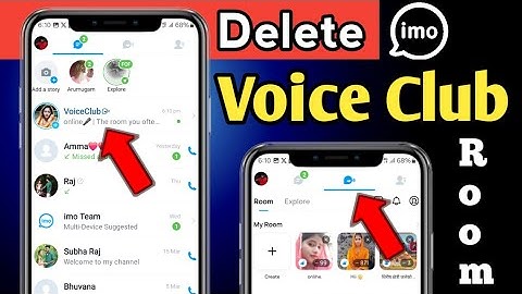 How to Delete Imo Voice Club | Imo Voice Club Remove Tamil | Delete Imo Voice Room