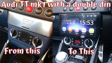 Fitting a BEIEN OXF8 Pro 10.1 stereo to my Mk1 Audi TT