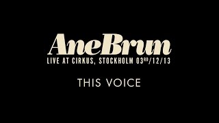 Ane Brun &quot;This Voice - Live&quot;