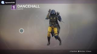 Destiny 2 Dance emotes with music compilation