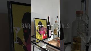 My Bar Cart Essentials