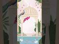 ✨ Elegant Watercolor Digital Wedding Invitation Video 2026  #shorts #trending #radhakrishna