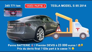 BATTERIE à RECYCLER pour la Tesla Model S (PARTIE 2) ! IRRÉPARABLE 🚮 !? On vous explique ! #tesla