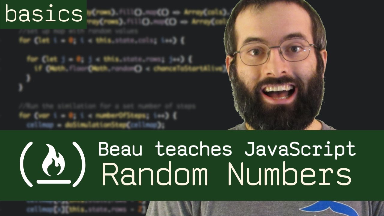 Random numbers & parseInt - Beau teaches JavaScript - YouTube