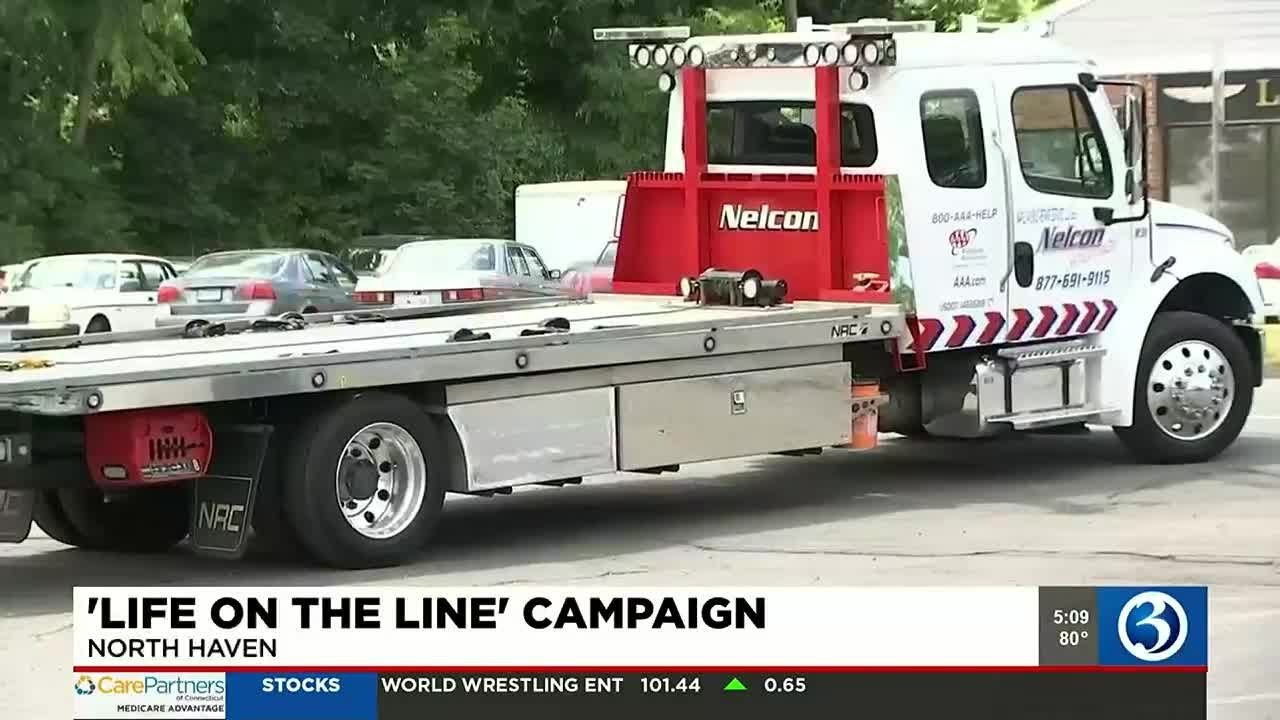 Local tow truck driver raising awareness about CT’s Move Over law - YouTube