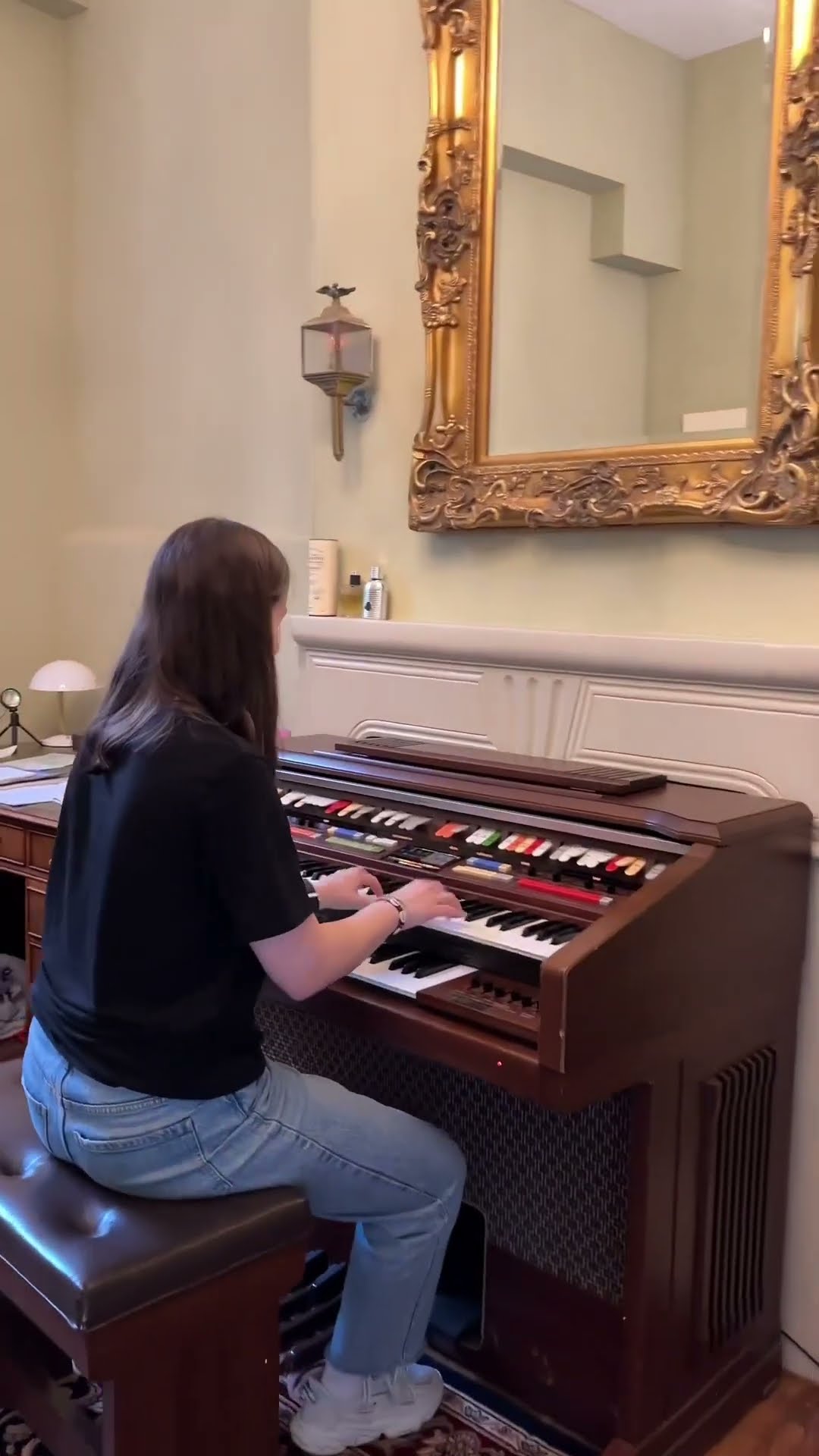 My new electric organ Technics for my birthday ! - YouTube