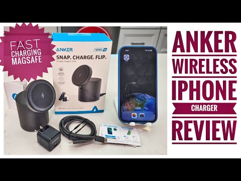 Anker Magnetic Wireless Charger 623 UNBOXING & REVIEW 