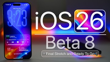 iOS 26 Beta 8 is Out! - What