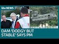 Dam 'dodgy but stable', says PM, as residents to return briefly | ITV News