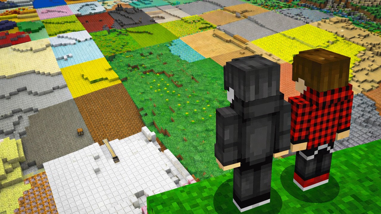 ماين كرافت لكن الجانكات عشوائية مع مصطفى قيم اوفر 😍 🔥