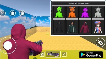 Ragdoll Sandbox Fall Simulator 3D Miside SQUID GAME Sprunki Character HD Android Gameplay 2025