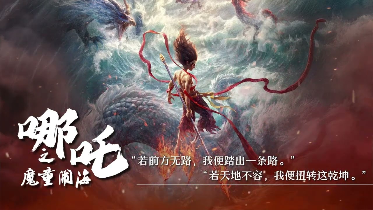 《六臂哪吒踏龙而来》哪吒之魔童闹海 | NeZha2: The Demon Child Churns The Sea 电影原声带 BGM