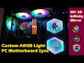 Custom ARGB Led Light PC 3D infinity Mirror