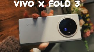 Vivo X Fold 3 первый обзор на русском