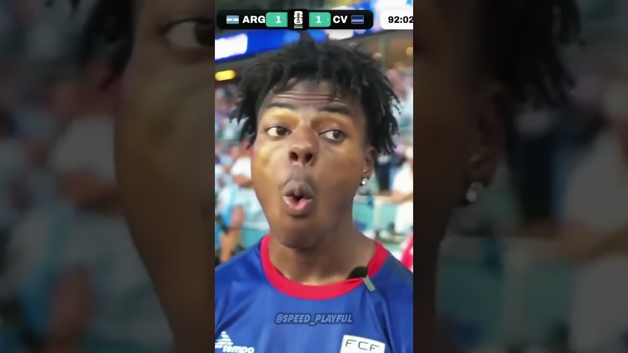 SPEED SOFRE RACISM DE ARGENTINO E FICA BRAVO  #ishowspeed   #speed