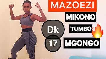 Mazoezi ya mwili wa juu Nyumbani|mazoezi ya mikono, tumbo, mgongo|upper body workout at home