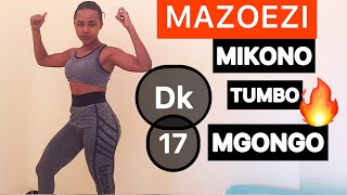 Mazoezi ya mwili wa juu Nyumbani|mazoezi ya mikono, tumbo, mgongo|upper body workout at home